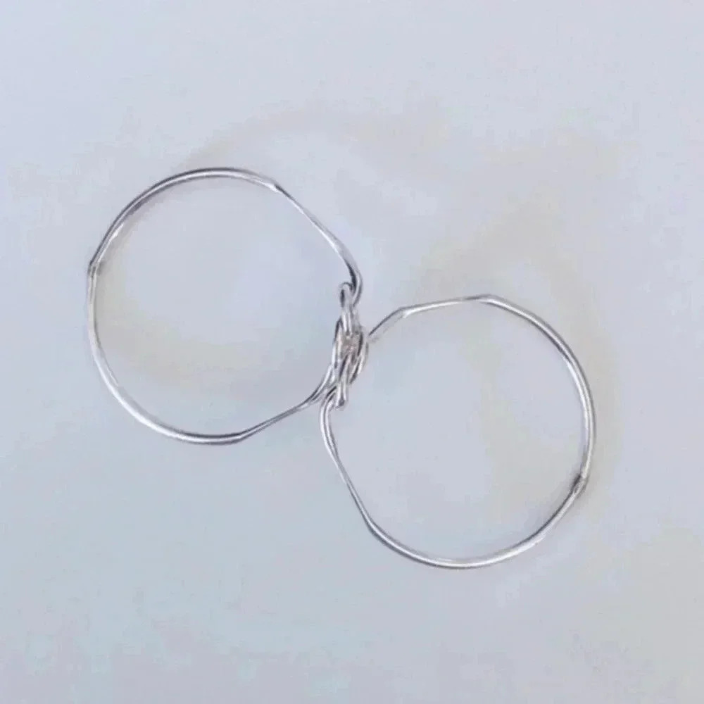 925 Sterling Silver Intertwining Knots Ring NWT - Picture 6 of 7